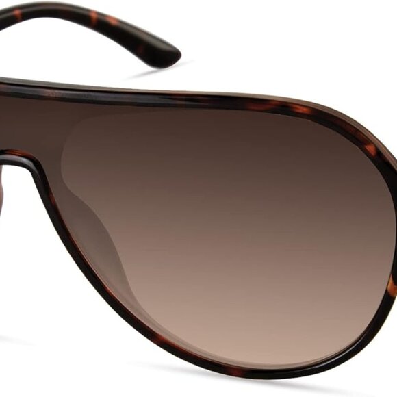 Women's Metal Pilot Sunglasses Classic Style UV Protection Fashion Accessory - Picture 1 of 8